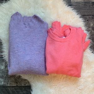 Two Old Navy Sweaters (Large)